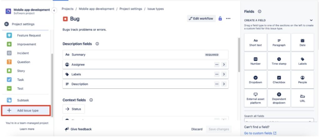 Assign the Workflow to your project.